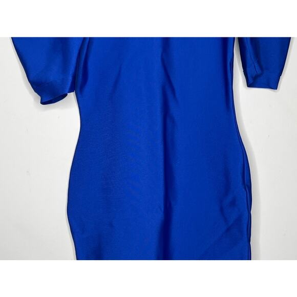 NWT Tiffany Houghton Blue TH Dress Body-Con SIZE LARGE - Picture 3 of 8